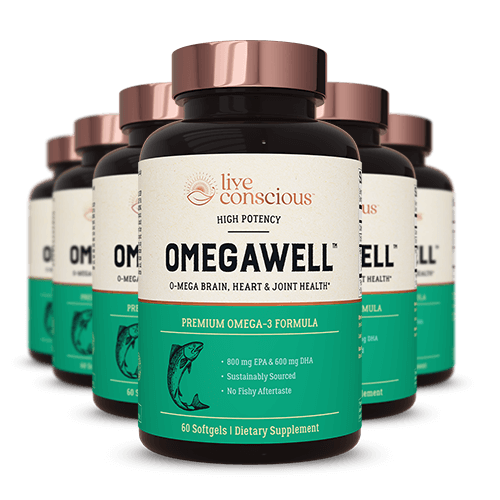 Live Conscious® OmegaWell Fish Oil Live Conscious